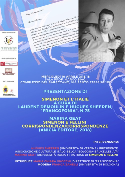 Presentazione di Simenon et l'Italie