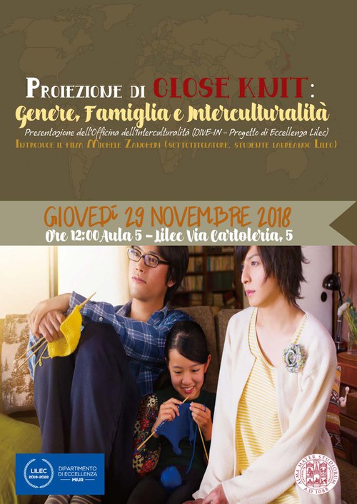 Locandina officina interculturalità 29 novembre 2018