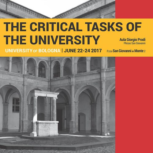 The Critical Tasks of the University
